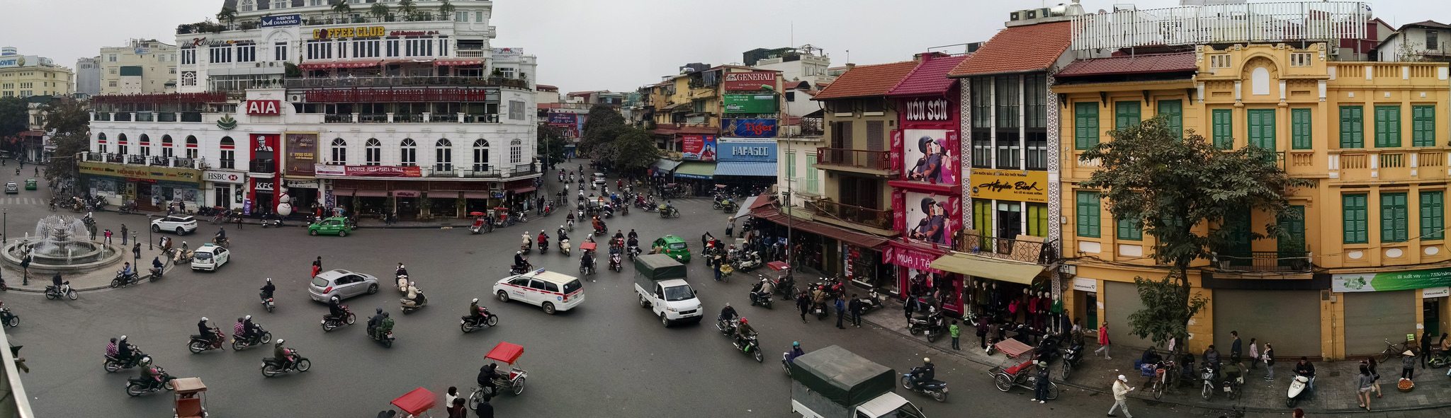 城市交通的關鍵思考_hanoi_traffic