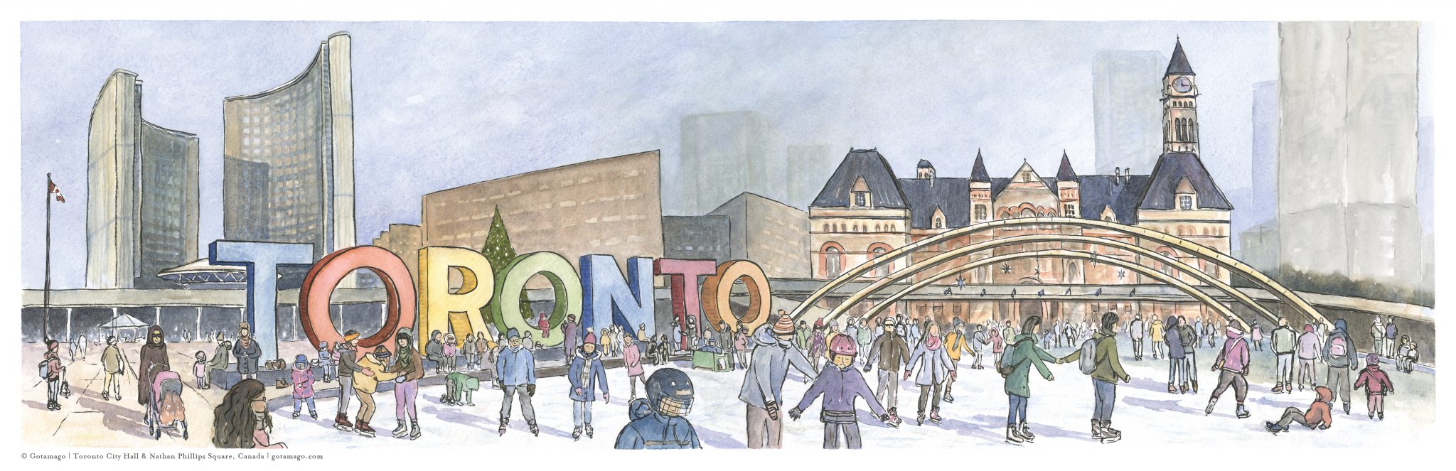 多倫多市區冬之樂園  Toronto’s Downtown Winter Wonderland