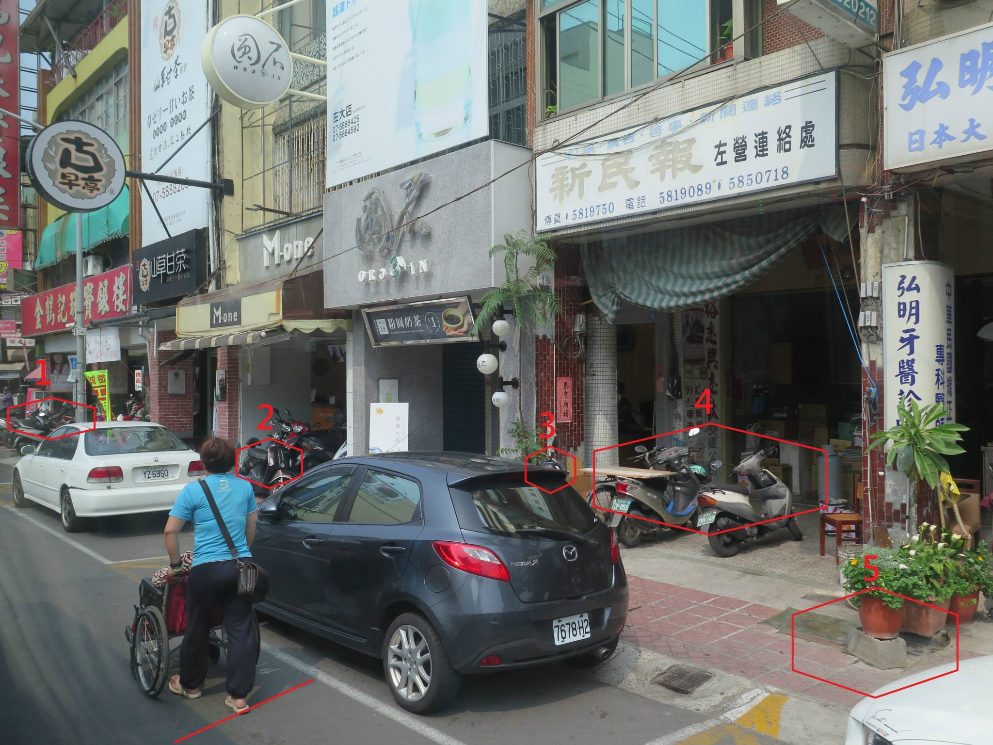 騎樓應是人行環境，於法有實、卻執法無力的困境