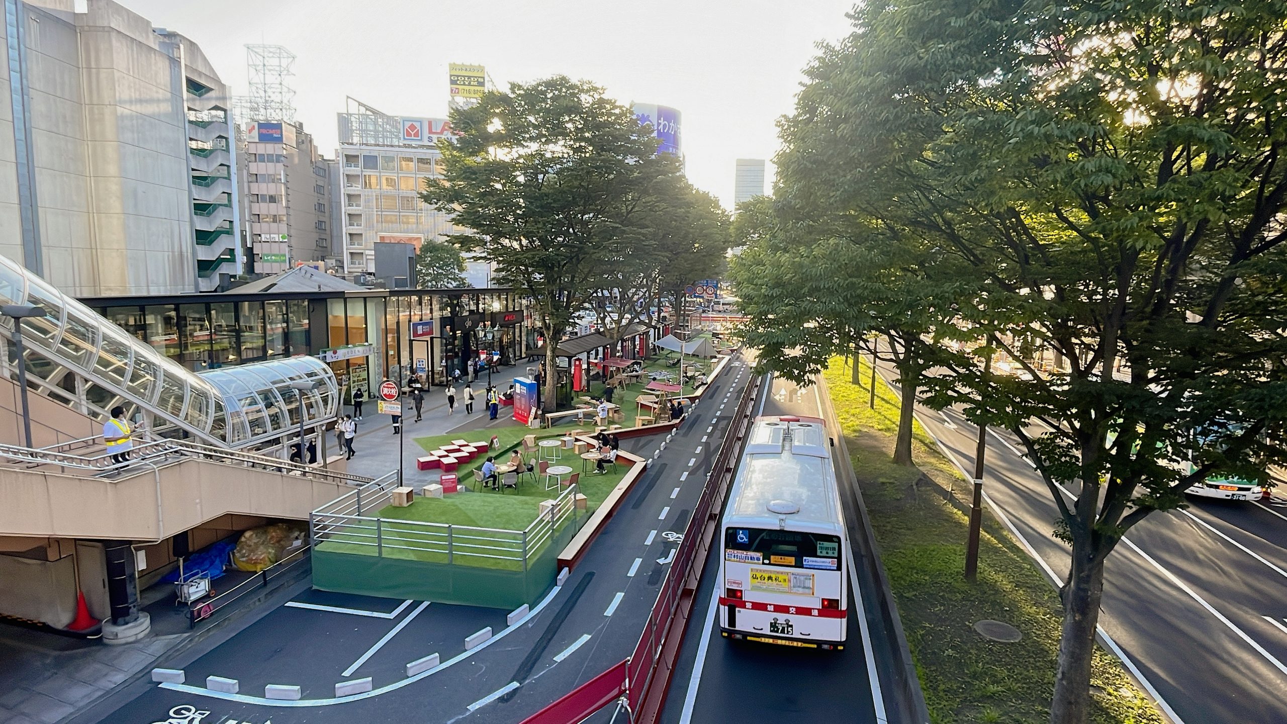 在街上焚火吧！仙台車站前的18天封路大型社會實驗