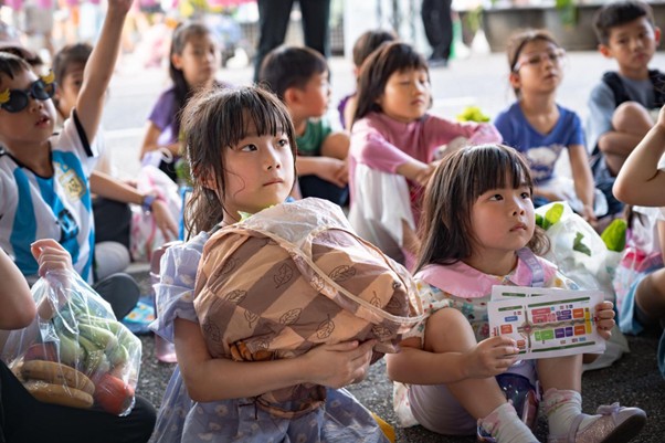 台北市：行動代號 — 凱道菜市場。連結城鄉環境、營養健康與家庭情感的兒童食農教育