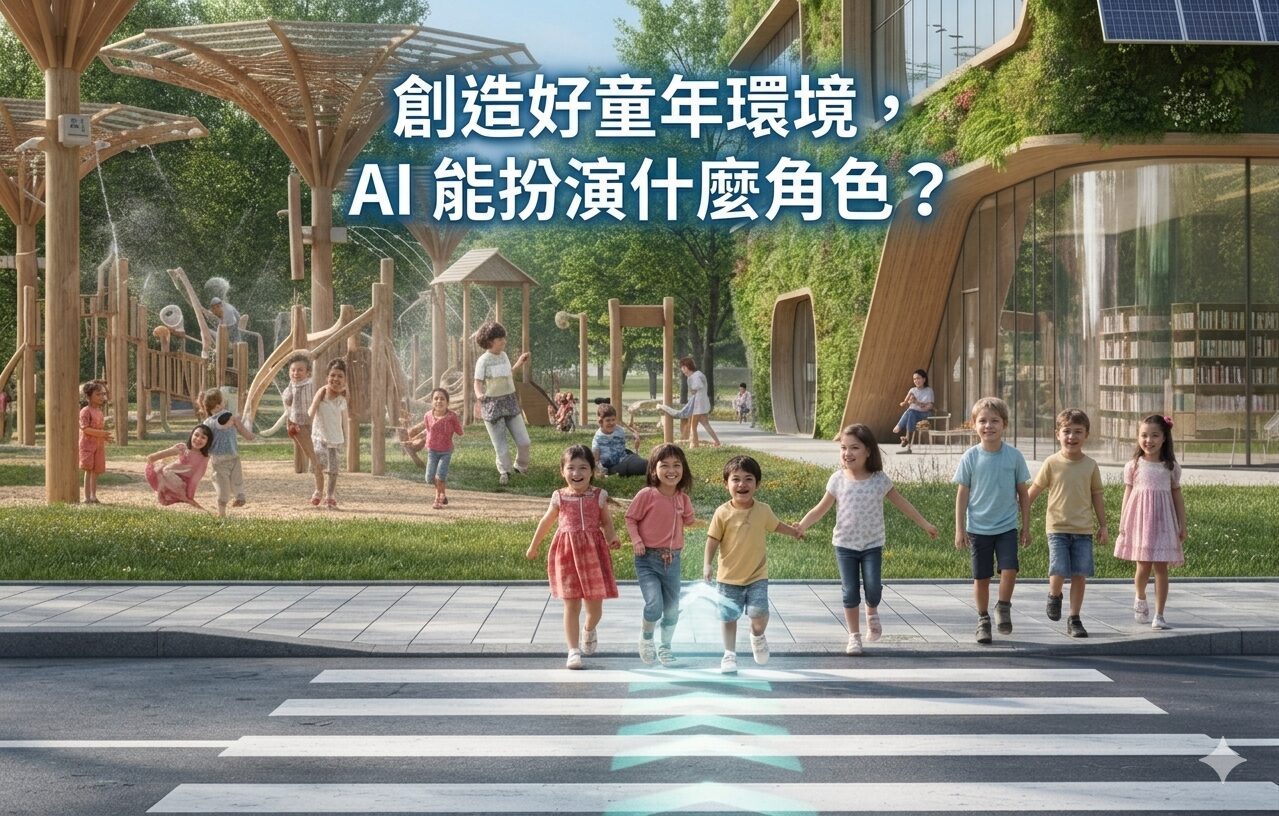 若要創造好童年環境，AI 能扮演什麼角色？