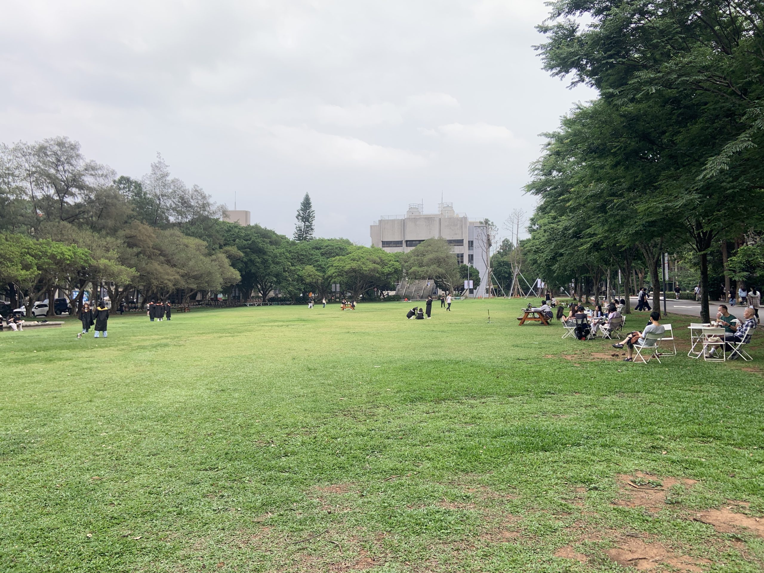 草地上自由流動的風景：移動式街道傢俱